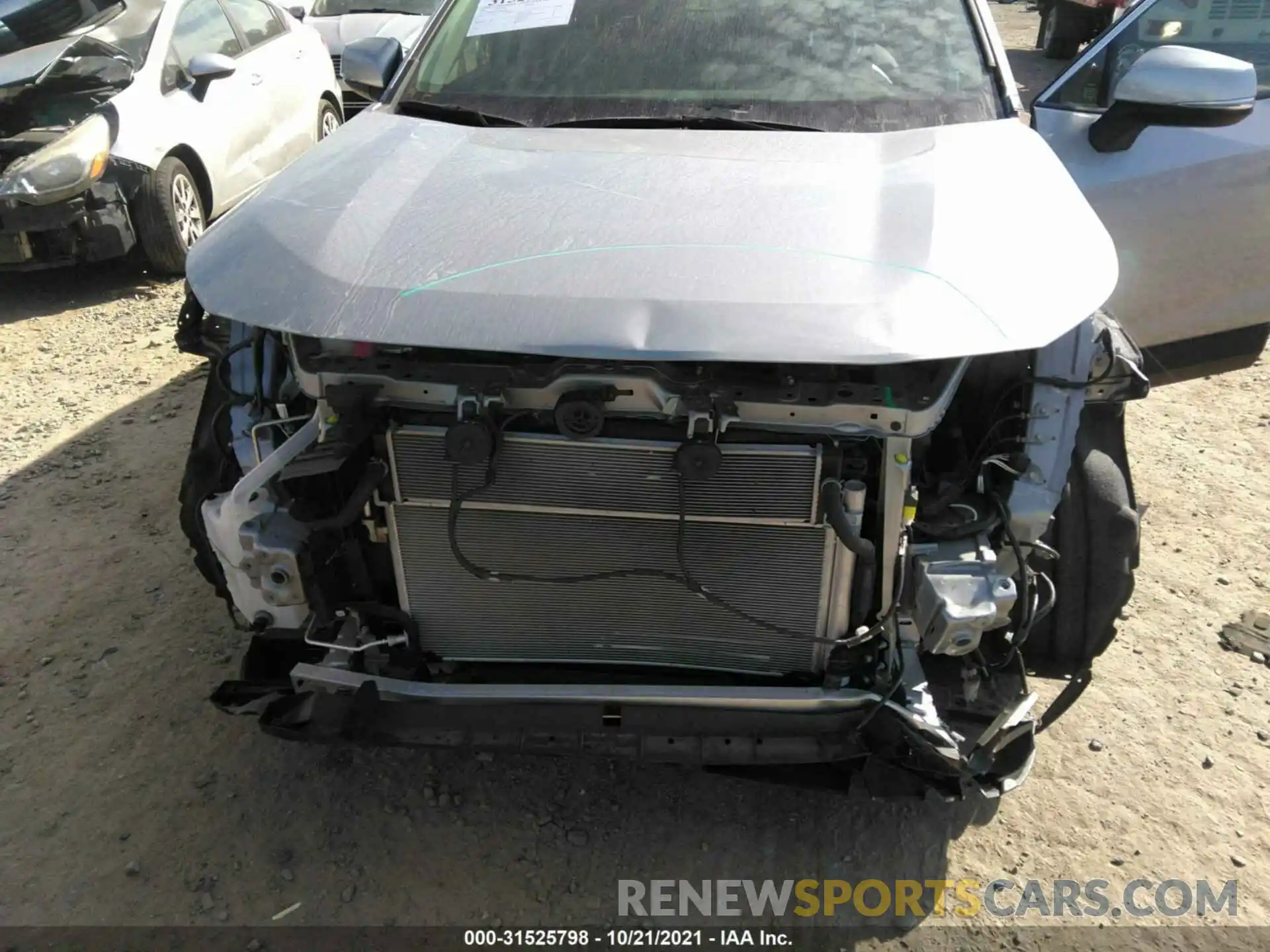 6 Photograph of a damaged car JTMRWRFV5KD003209 TOYOTA RAV4 2019