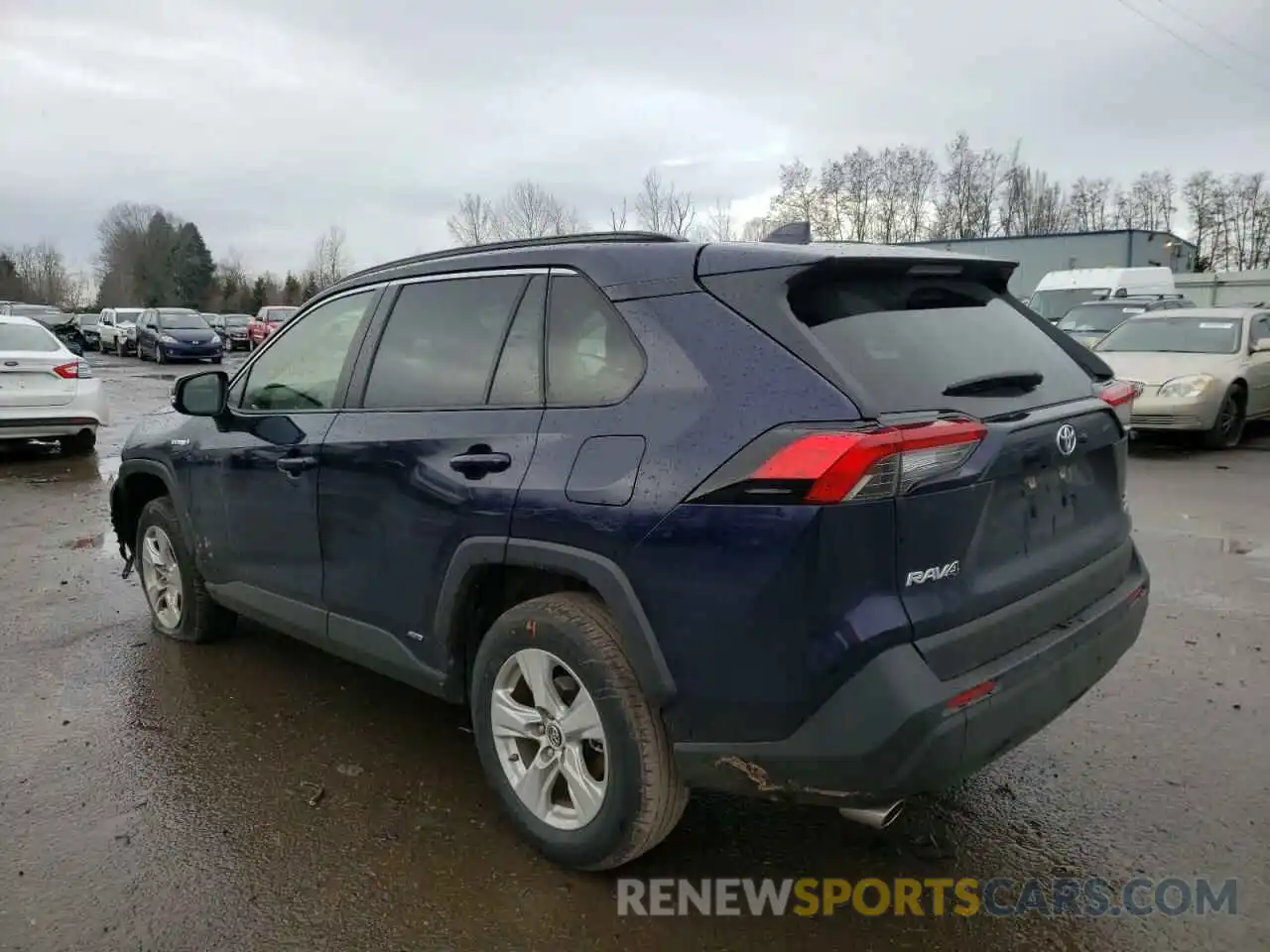 3 Photograph of a damaged car JTMRWRFV5KD018857 TOYOTA RAV4 2019