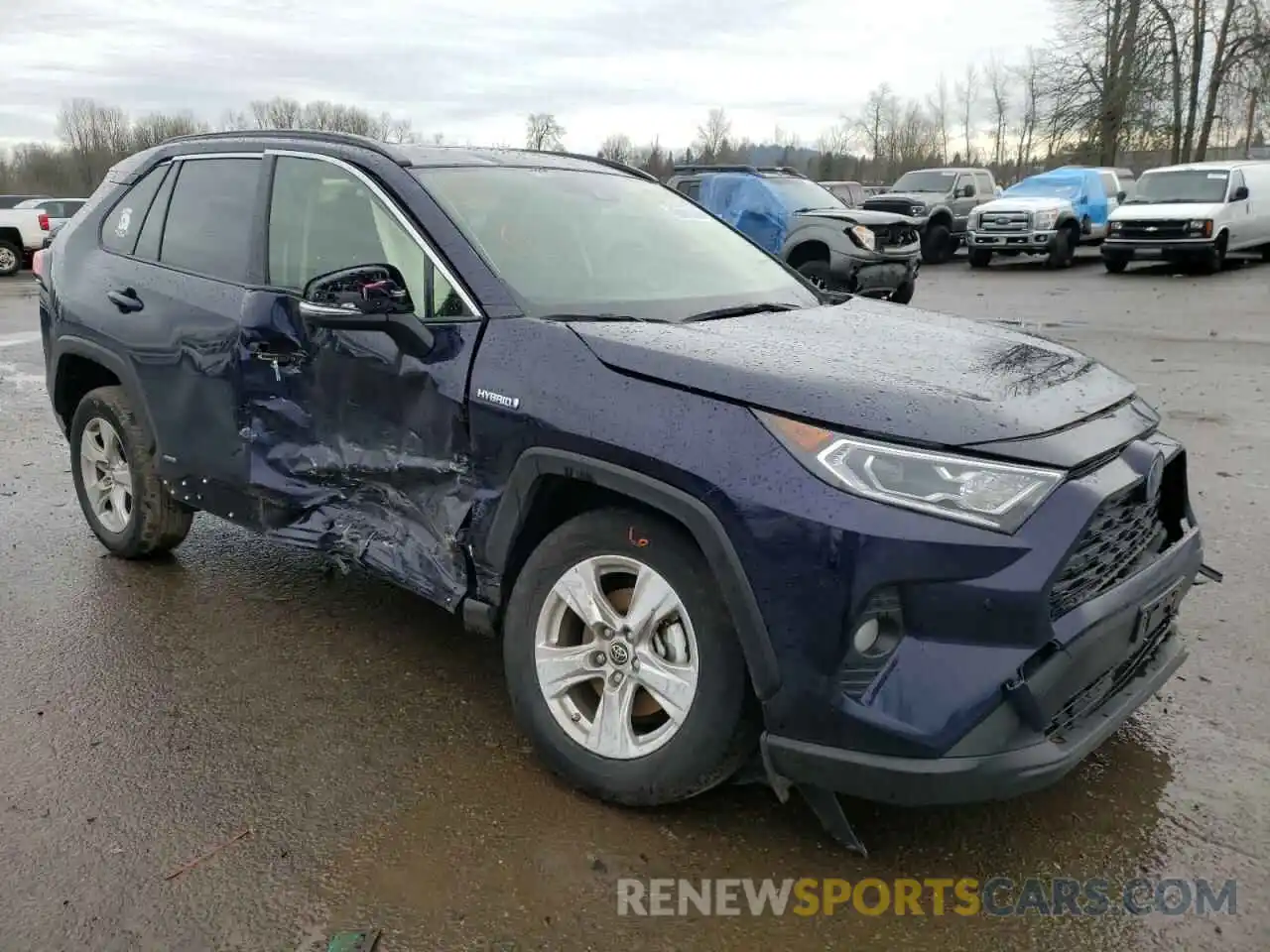 9 Фотография поврежденного автомобиля JTMRWRFV5KD018857 TOYOTA RAV4 2019