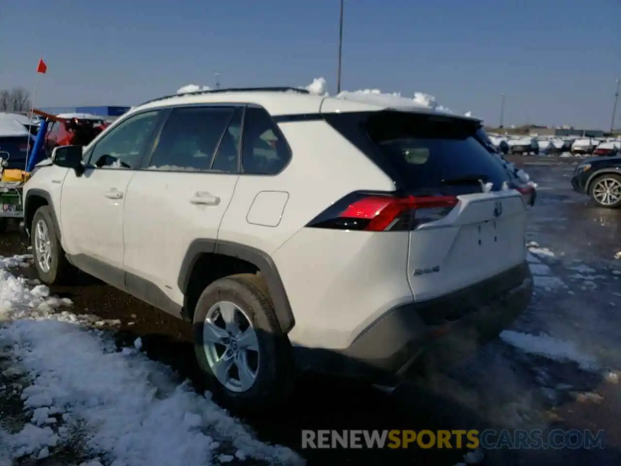 3 Фотография поврежденного автомобиля JTMRWRFV5KD503516 TOYOTA RAV4 2019