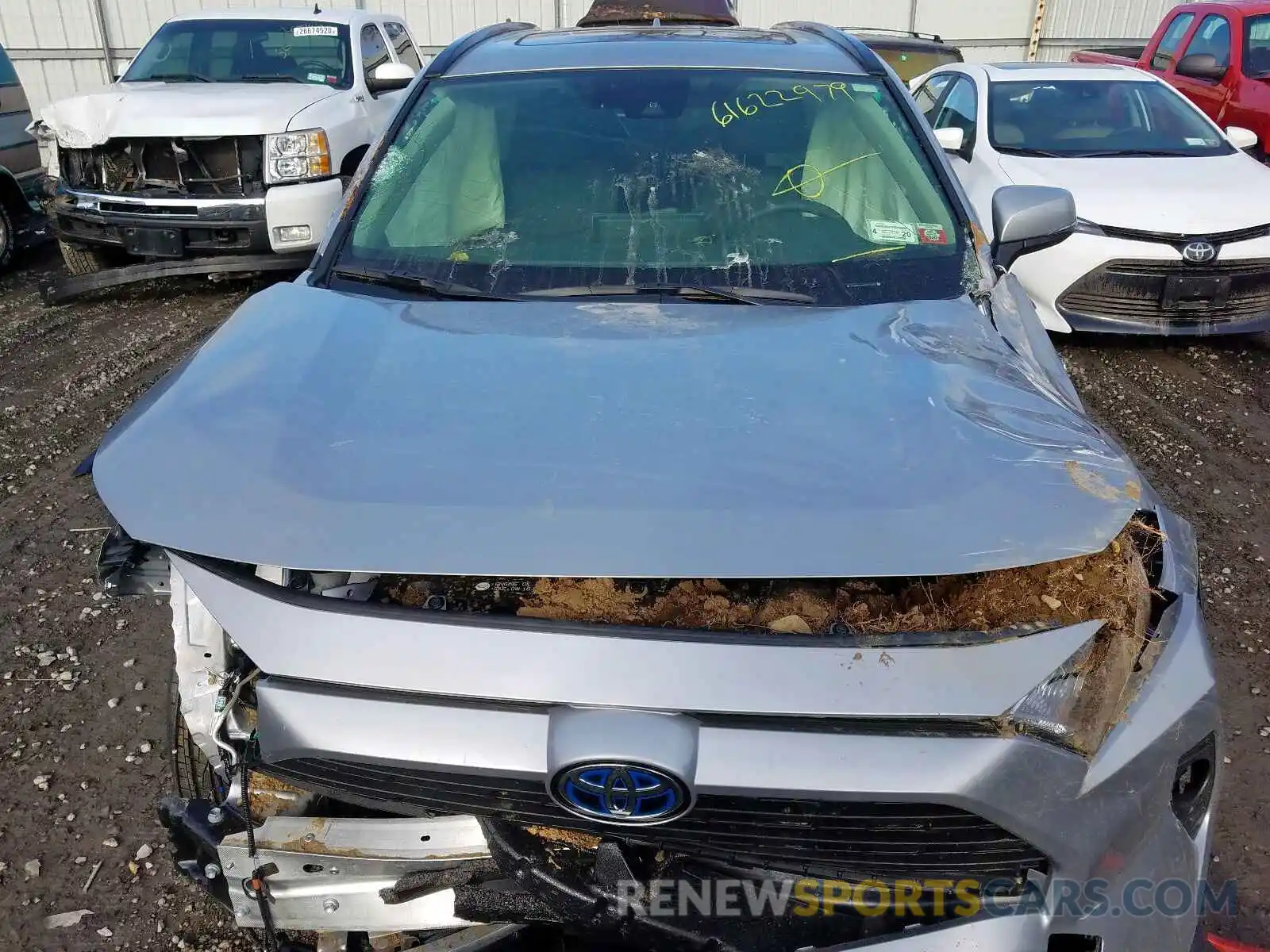 7 Photograph of a damaged car JTMRWRFV5KD512555 TOYOTA RAV4 2019