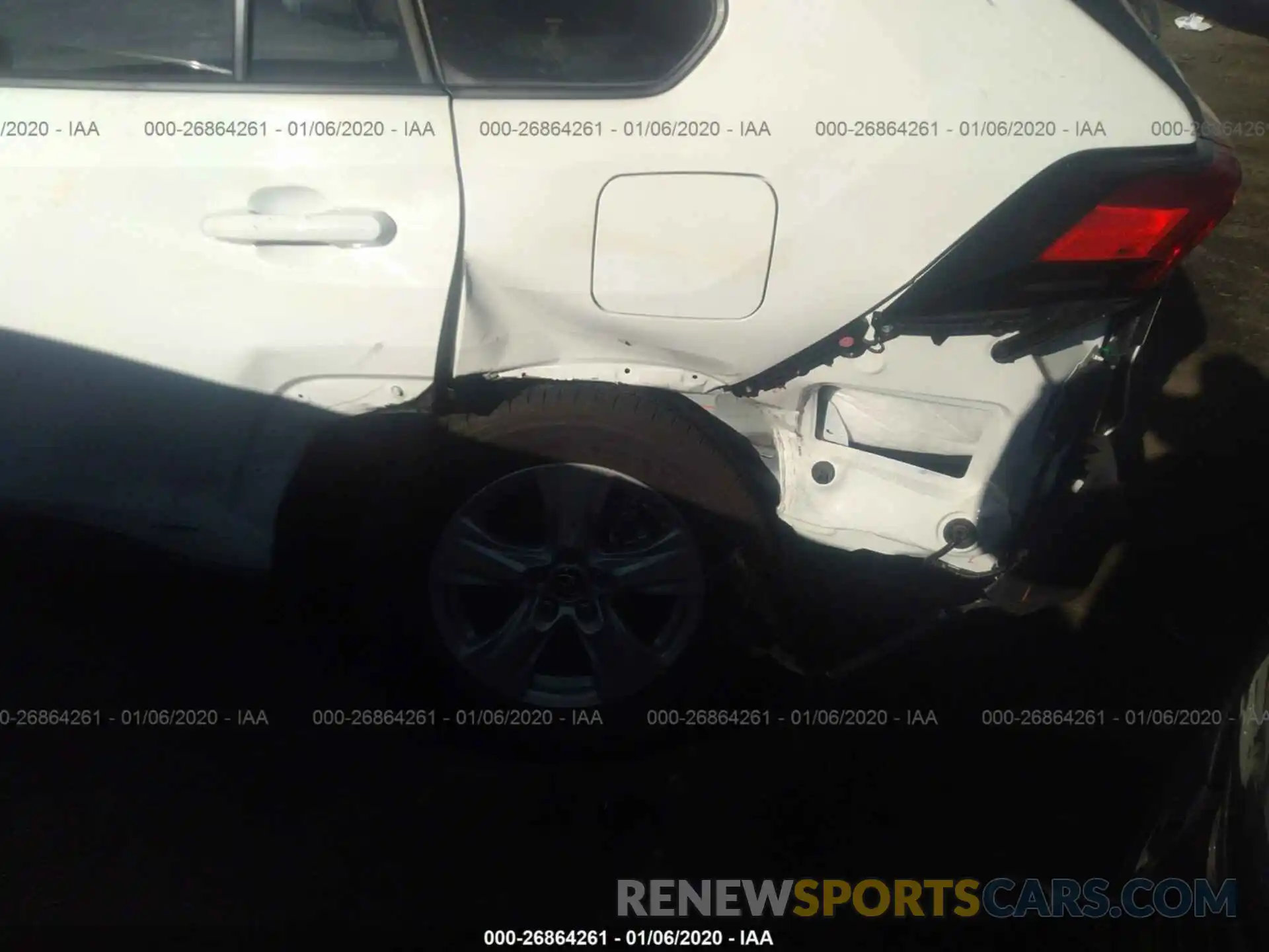 6 Photograph of a damaged car JTMRWRFV6KD011481 TOYOTA RAV4 2019