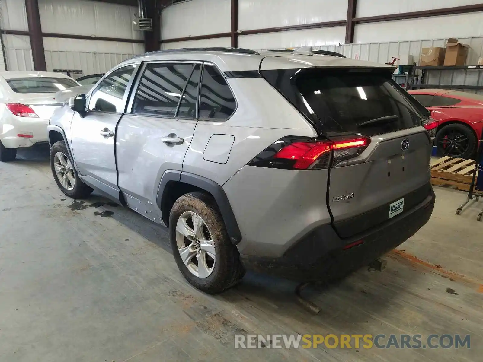 3 Photograph of a damaged car JTMRWRFV6KD011867 TOYOTA RAV4 2019