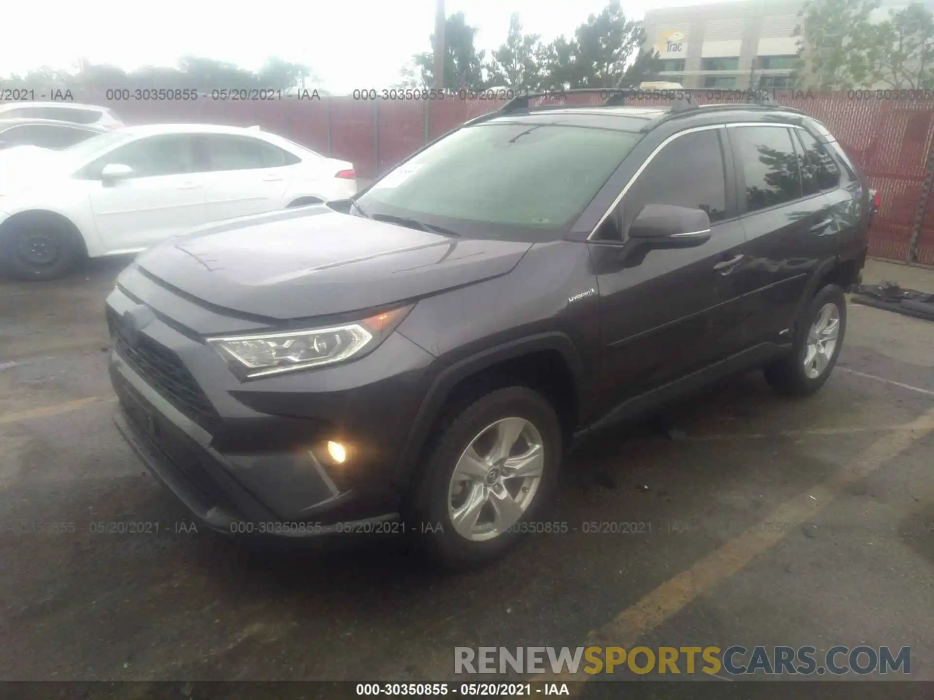 2 Photograph of a damaged car JTMRWRFV6KD017779 TOYOTA RAV4 2019