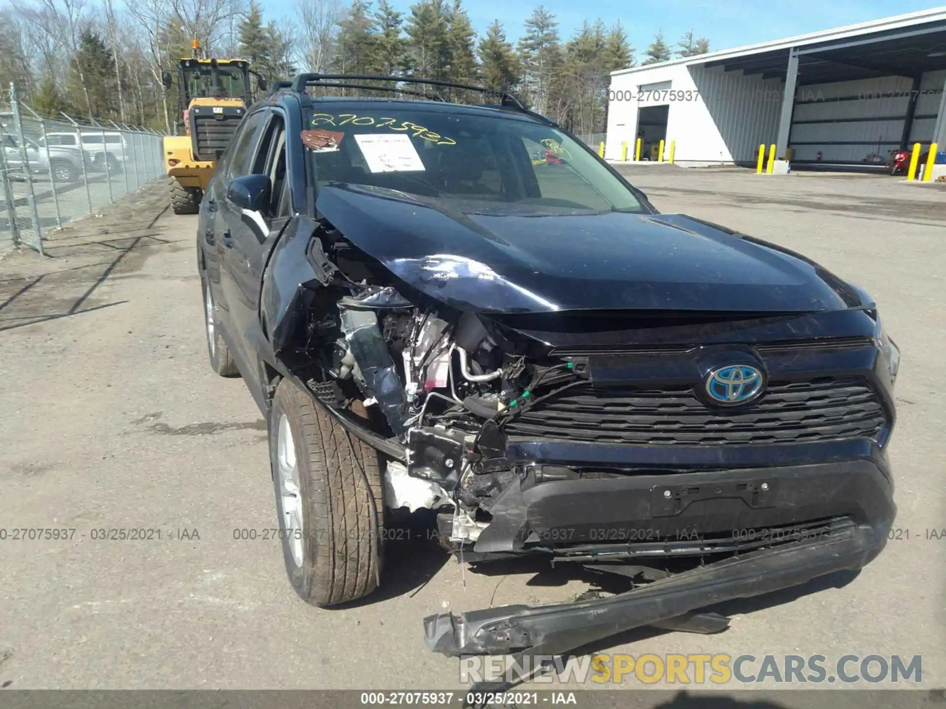 6 Photograph of a damaged car JTMRWRFV6KD030838 TOYOTA RAV4 2019