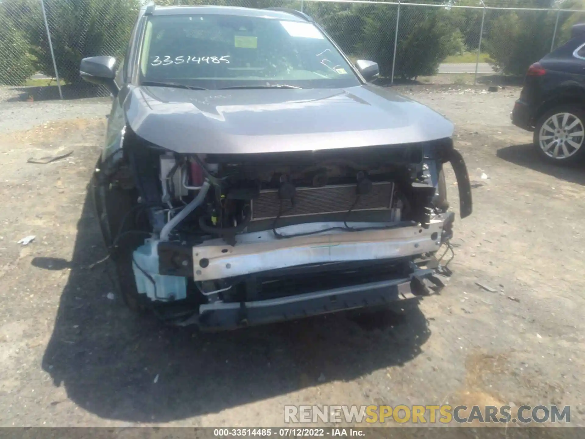 6 Photograph of a damaged car JTMRWRFV6KD034341 TOYOTA RAV4 2019