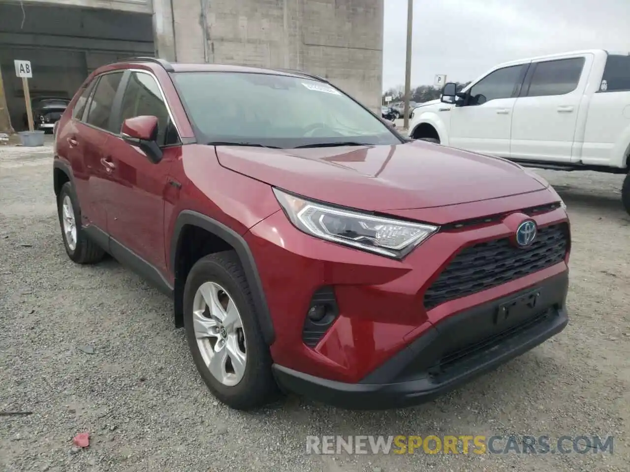 1 Фотография поврежденного автомобиля JTMRWRFV6KD037028 TOYOTA RAV4 2019