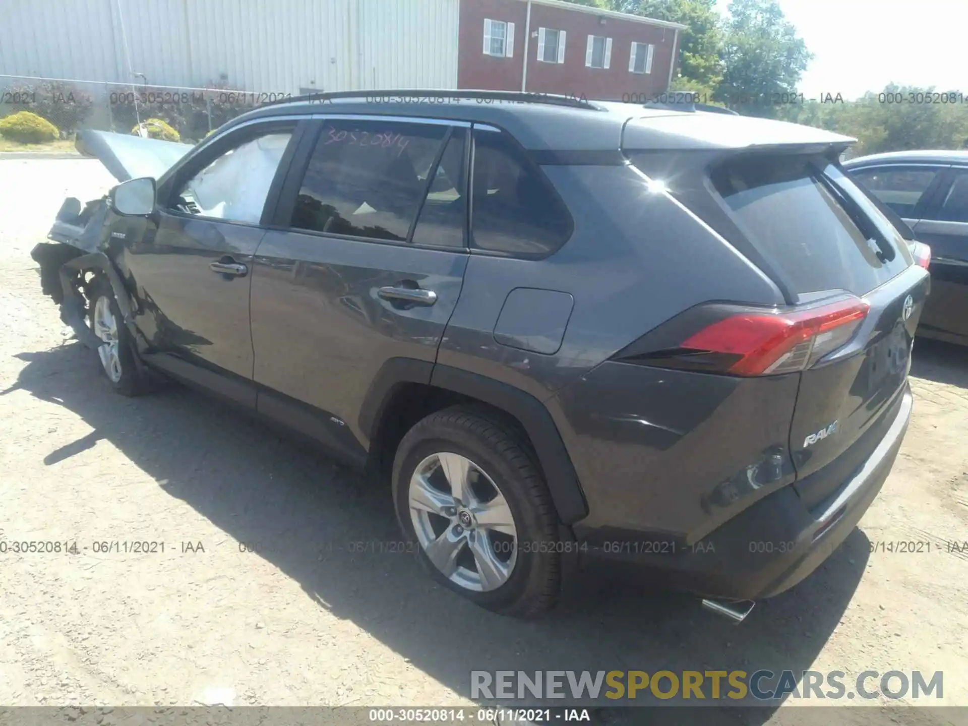 3 Фотография поврежденного автомобиля JTMRWRFV6KD508529 TOYOTA RAV4 2019