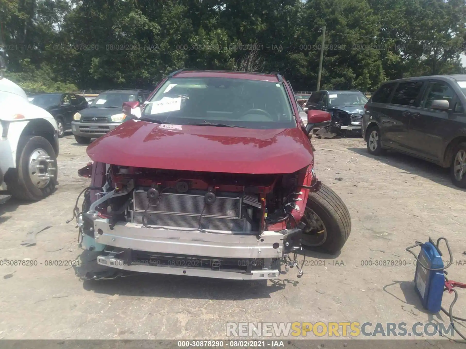 6 Photograph of a damaged car JTMRWRFV6KD513875 TOYOTA RAV4 2019