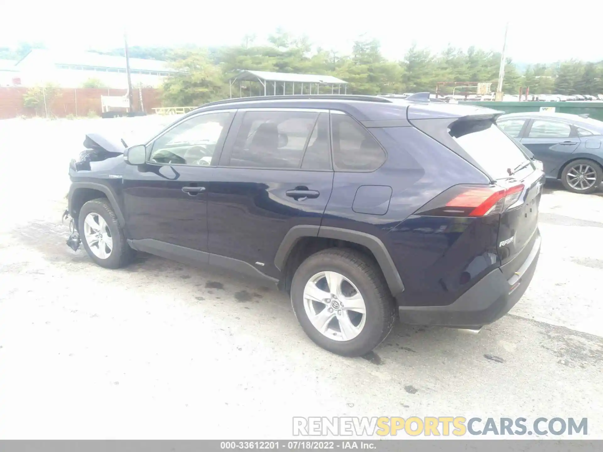 3 Photograph of a damaged car JTMRWRFV6KD519899 TOYOTA RAV4 2019