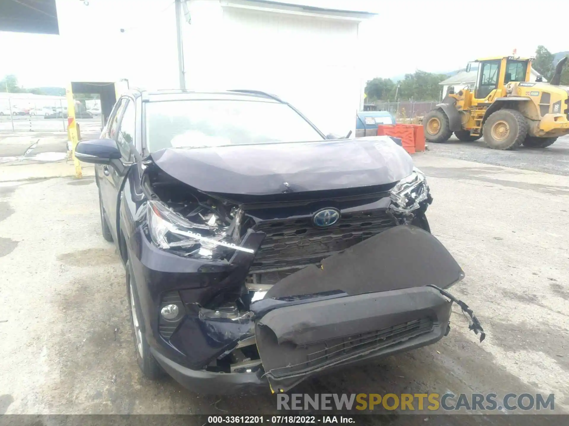 6 Photograph of a damaged car JTMRWRFV6KD519899 TOYOTA RAV4 2019