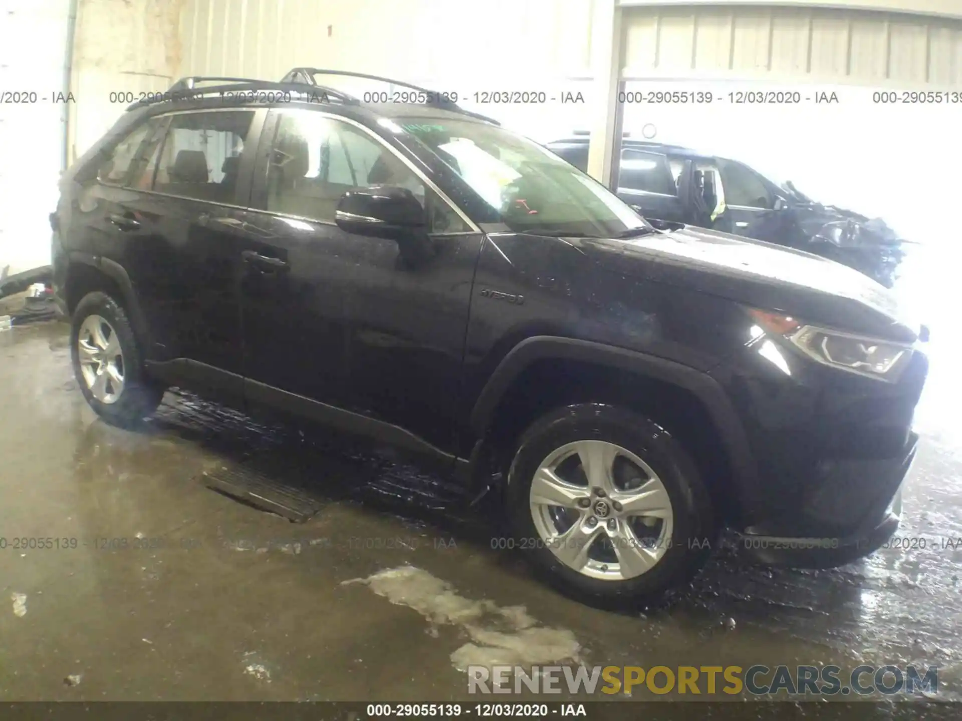 1 Photograph of a damaged car JTMRWRFV6KD523080 TOYOTA RAV4 2019