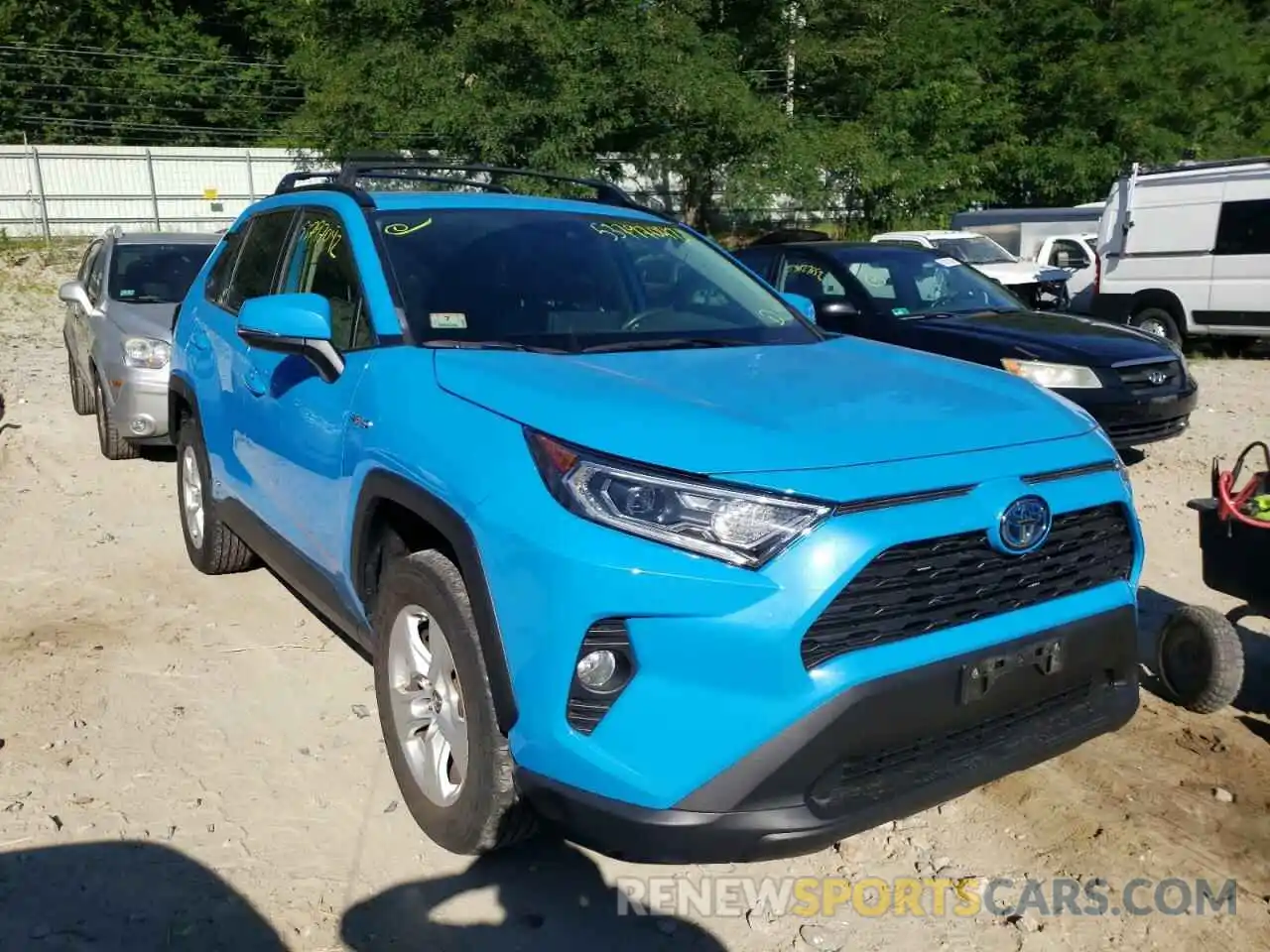 1 Фотография поврежденного автомобиля JTMRWRFV7KD006242 TOYOTA RAV4 2019