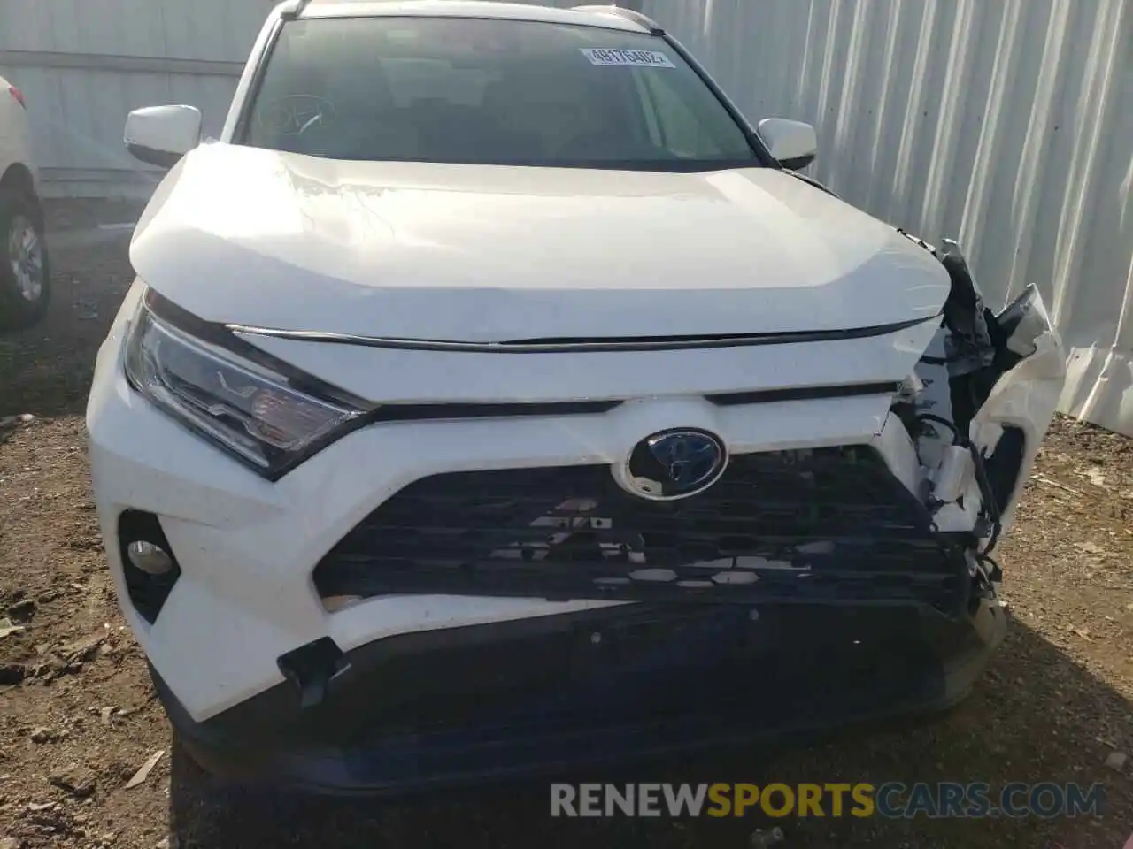 9 Photograph of a damaged car JTMRWRFV7KD011151 TOYOTA RAV4 2019