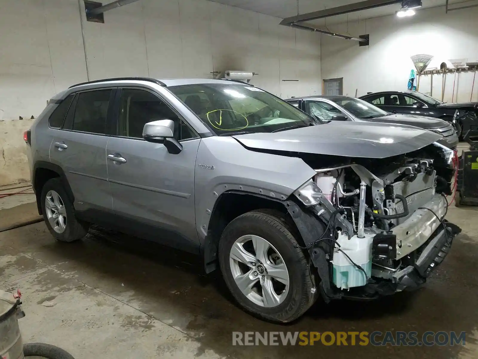 1 Фотография поврежденного автомобиля JTMRWRFV7KD026622 TOYOTA RAV4 2019