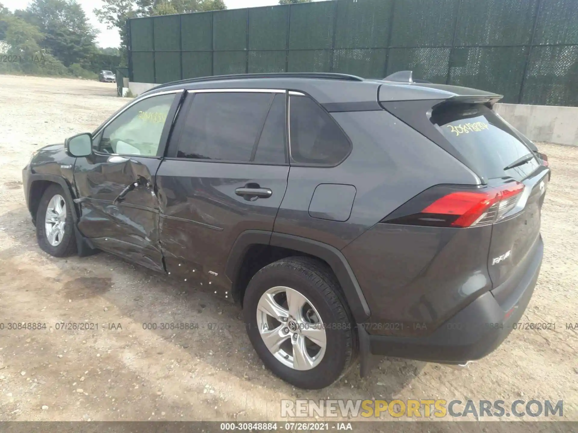 3 Photograph of a damaged car JTMRWRFV7KD032291 TOYOTA RAV4 2019