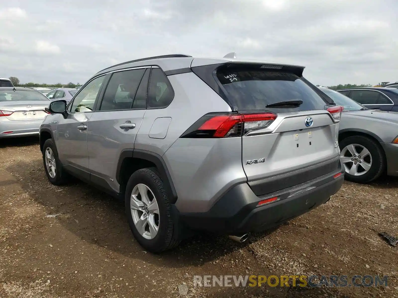 3 Photograph of a damaged car JTMRWRFV7KD033781 TOYOTA RAV4 2019