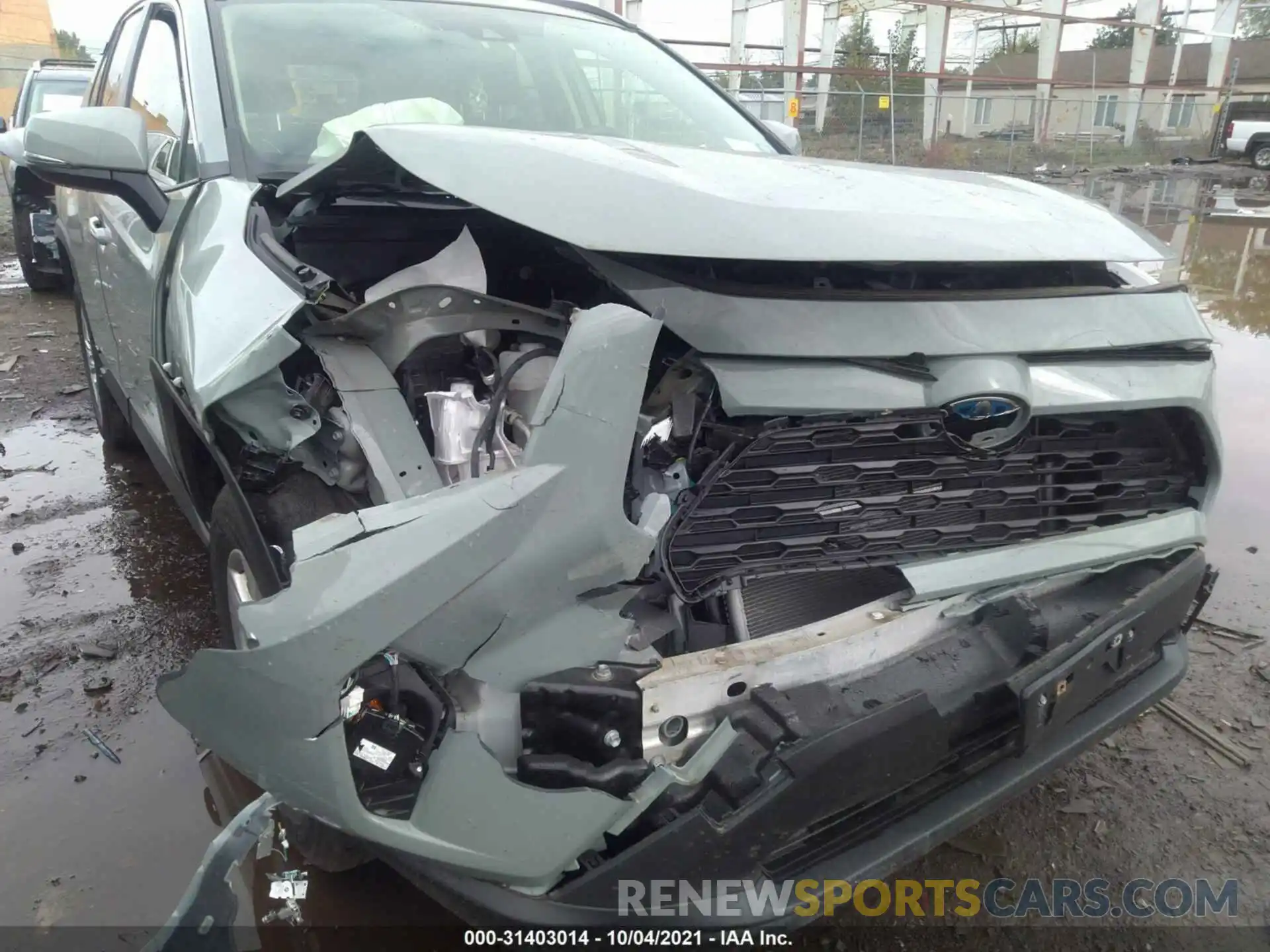 6 Photograph of a damaged car JTMRWRFV7KD041623 TOYOTA RAV4 2019