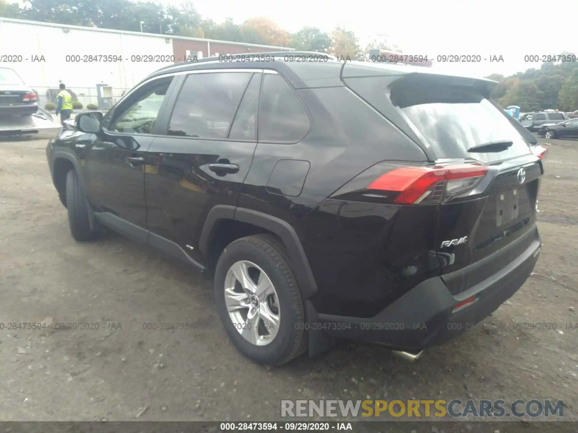 3 Photograph of a damaged car JTMRWRFV7KJ008042 TOYOTA RAV4 2019