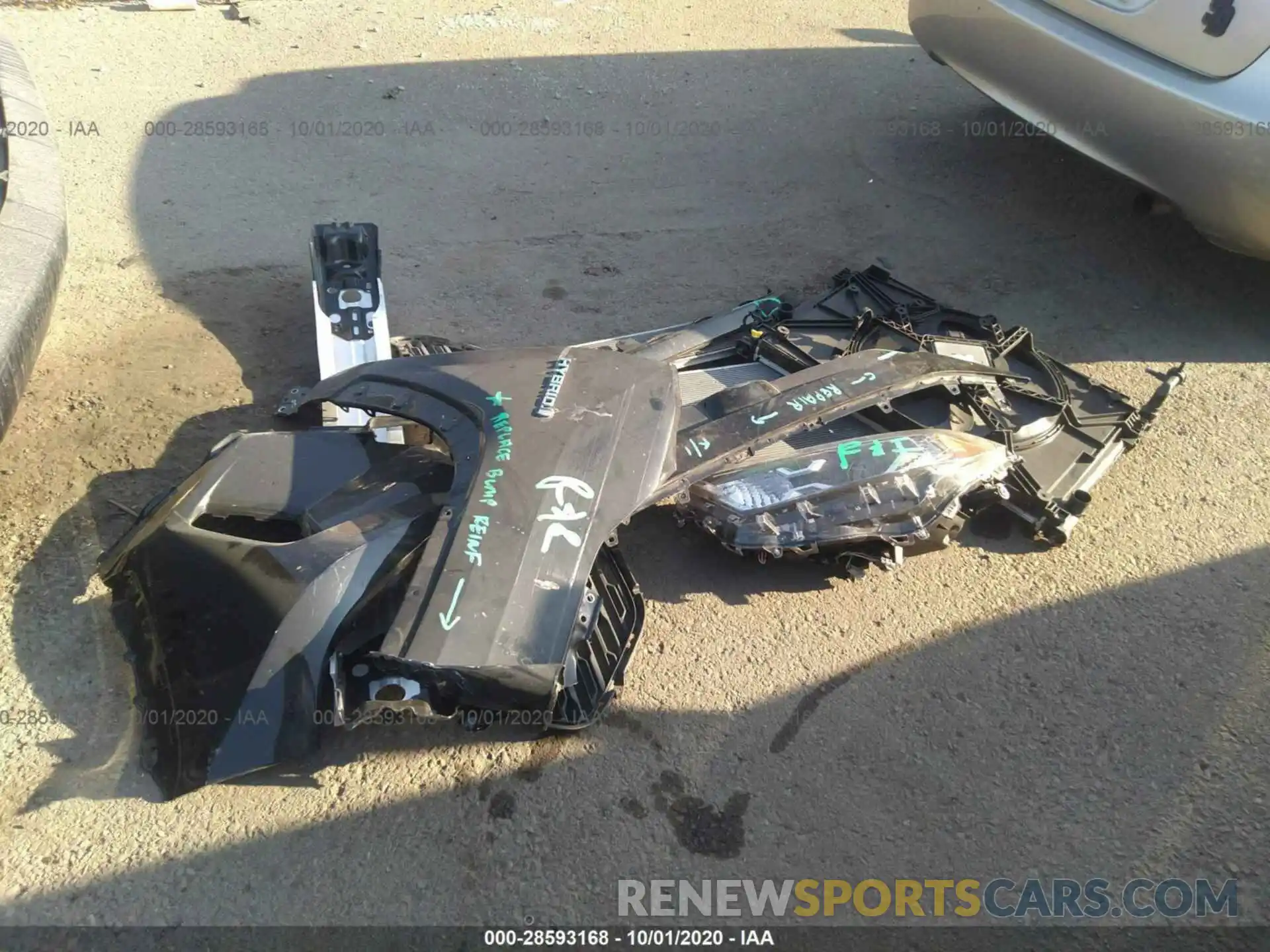 12 Фотография поврежденного автомобиля JTMRWRFV8KD026371 TOYOTA RAV4 2019