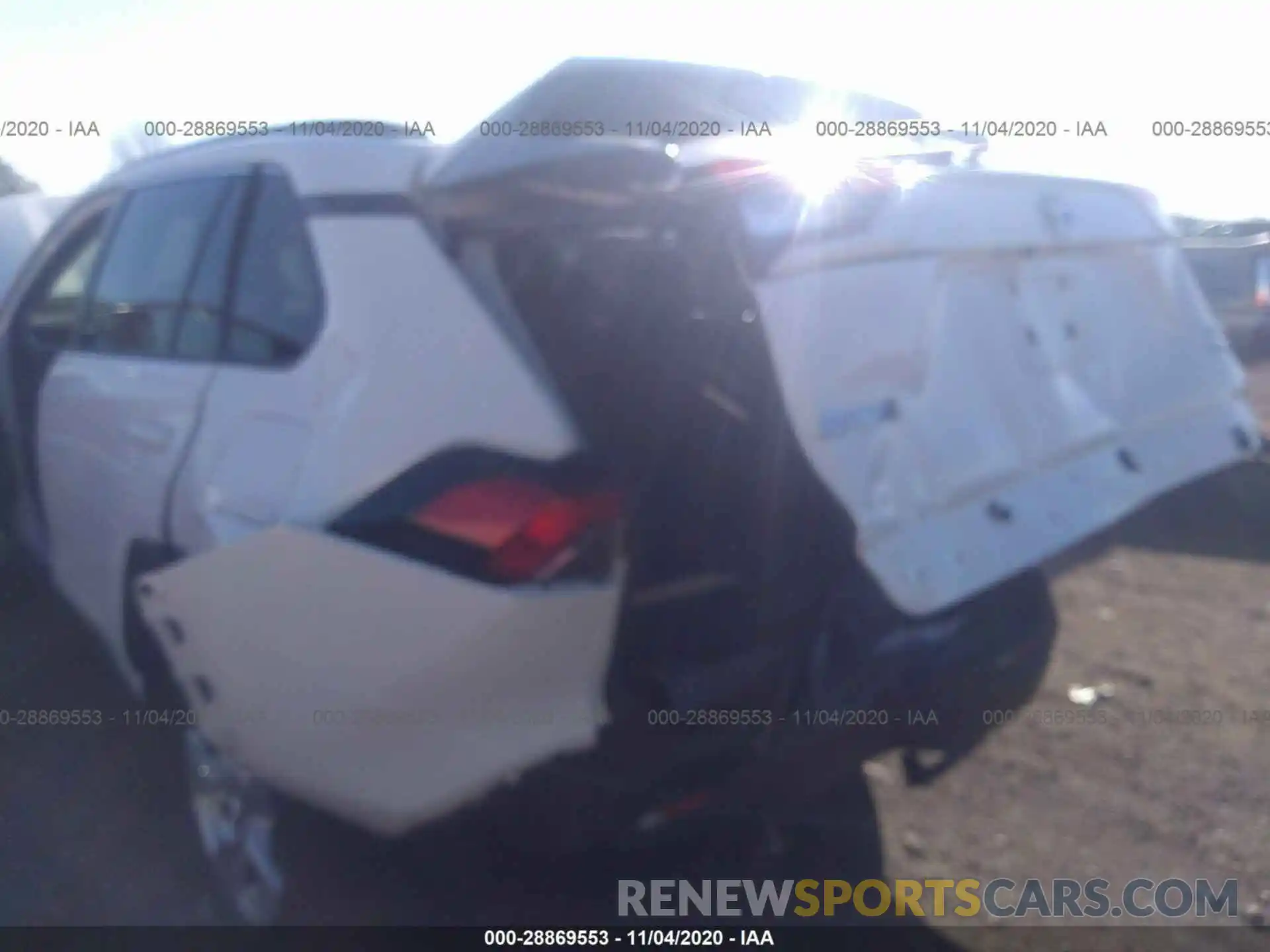 6 Photograph of a damaged car JTMRWRFV8KD042621 TOYOTA RAV4 2019
