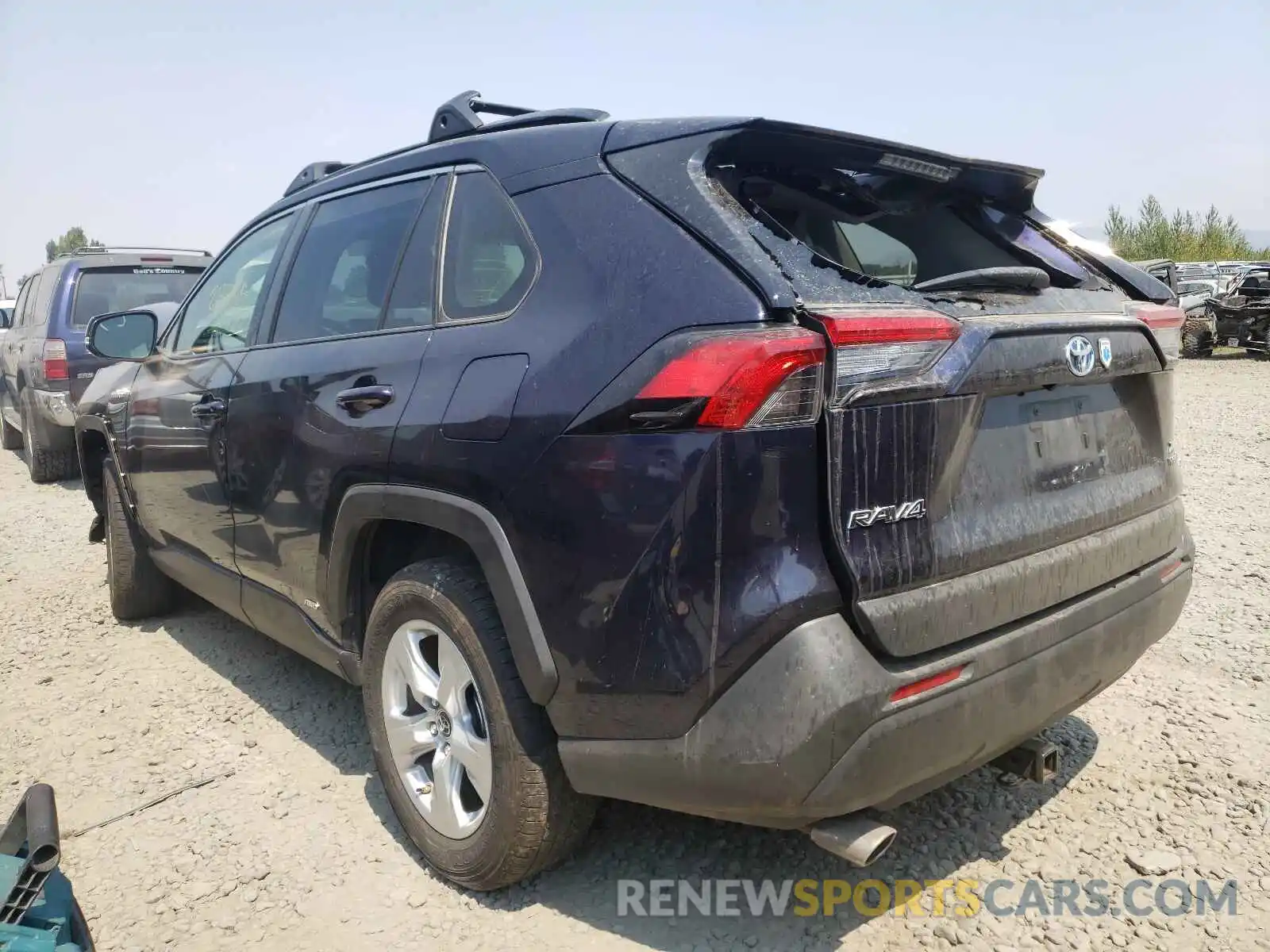 3 Photograph of a damaged car JTMRWRFV8KD518253 TOYOTA RAV4 2019