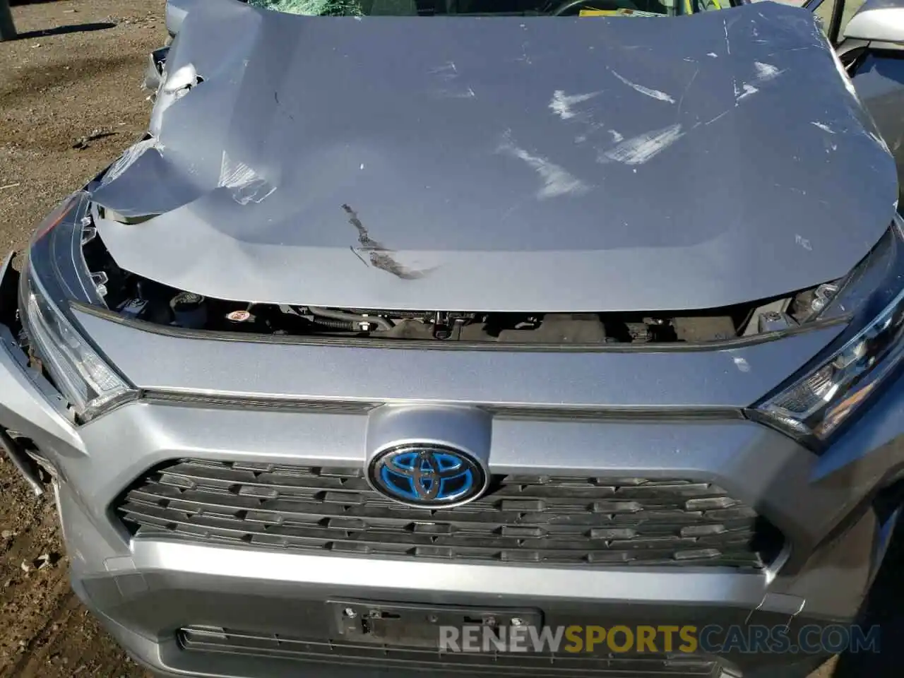 7 Photograph of a damaged car JTMRWRFV9KD003357 TOYOTA RAV4 2019