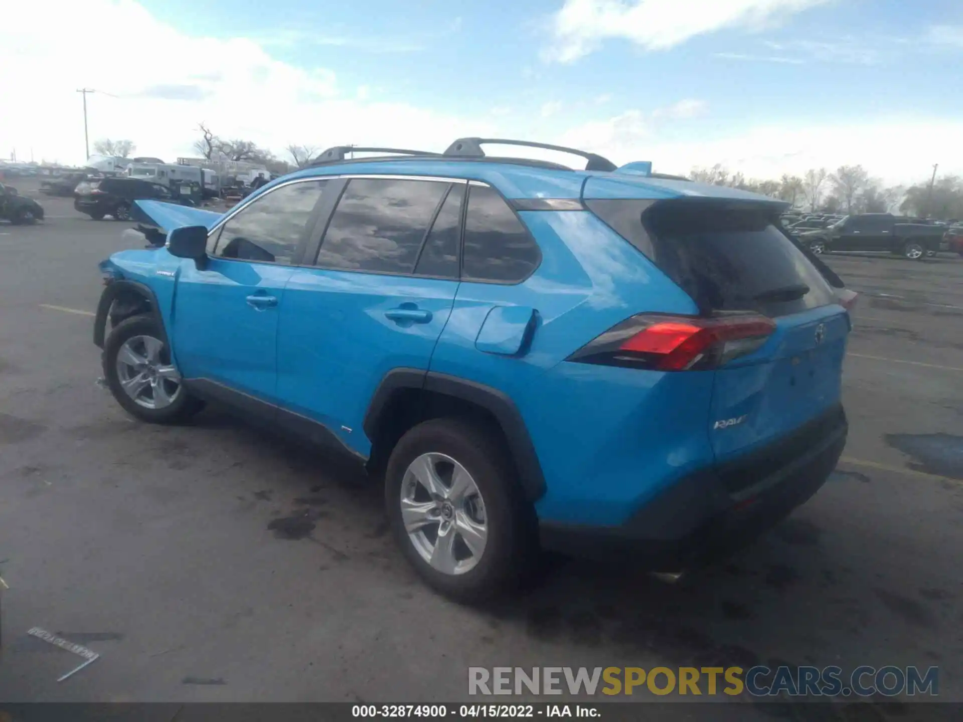 3 Фотография поврежденного автомобиля JTMRWRFV9KD007103 TOYOTA RAV4 2019