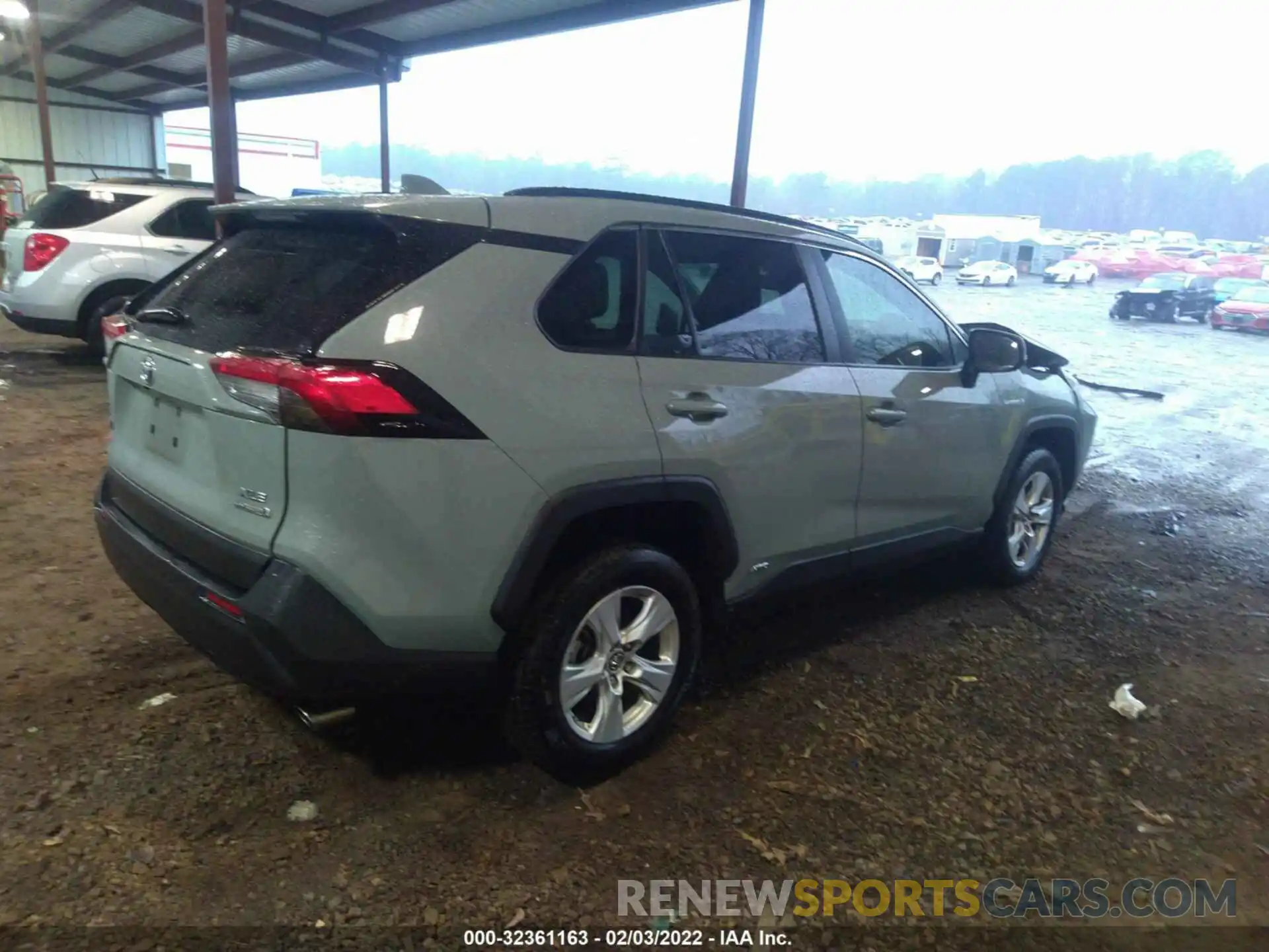 4 Фотография поврежденного автомобиля JTMRWRFV9KD009675 TOYOTA RAV4 2019