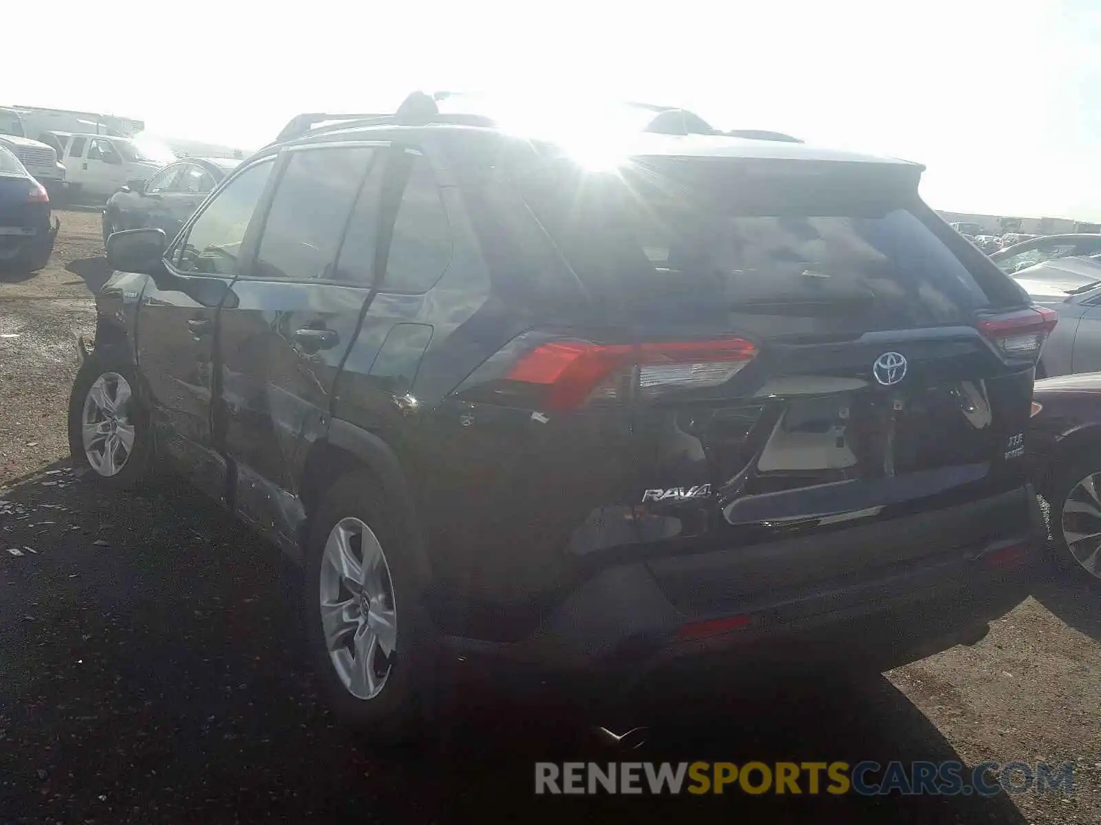 3 Photograph of a damaged car JTMRWRFV9KD010700 TOYOTA RAV4 2019