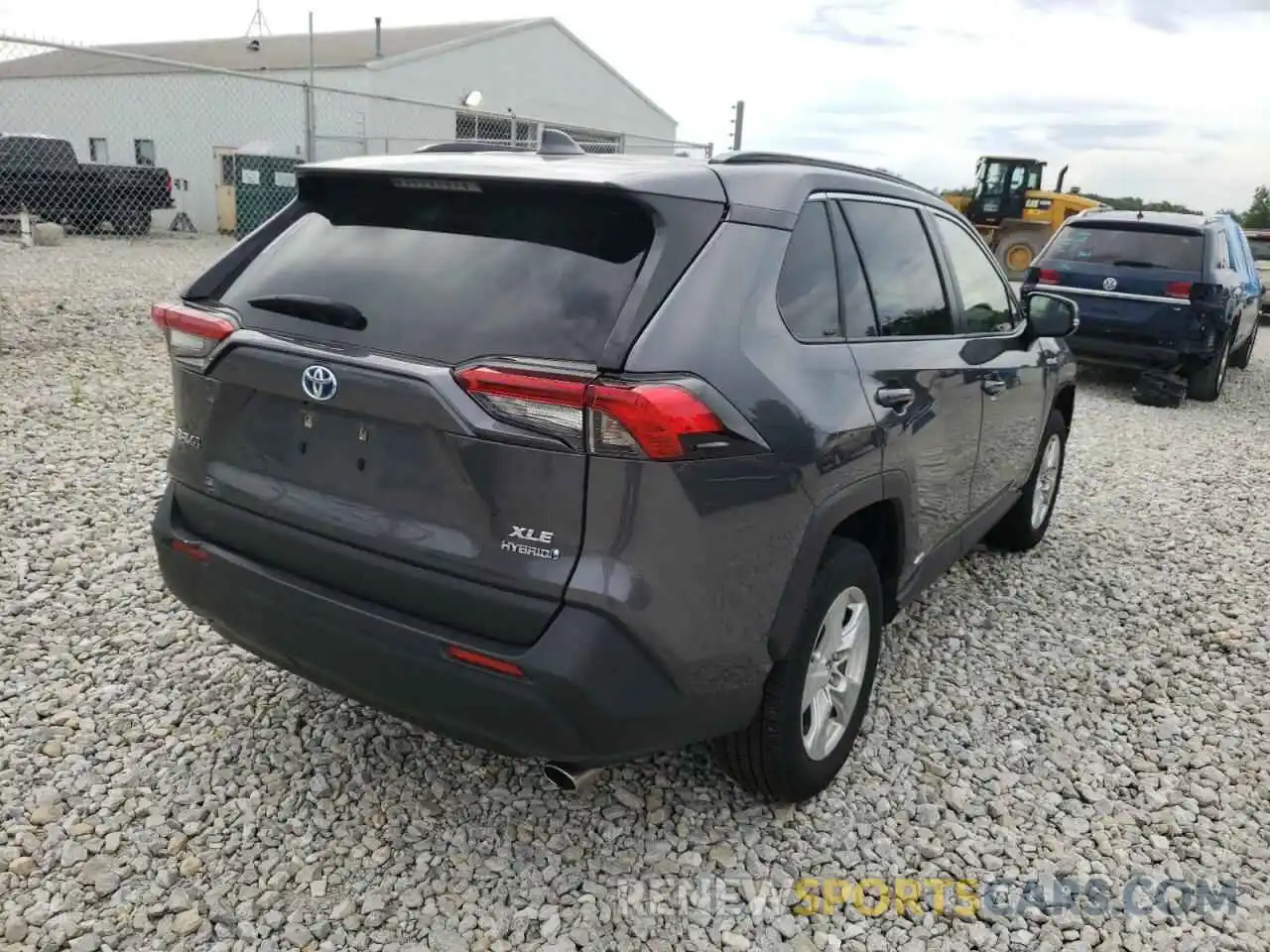 4 Фотография поврежденного автомобиля JTMRWRFV9KD501168 TOYOTA RAV4 2019