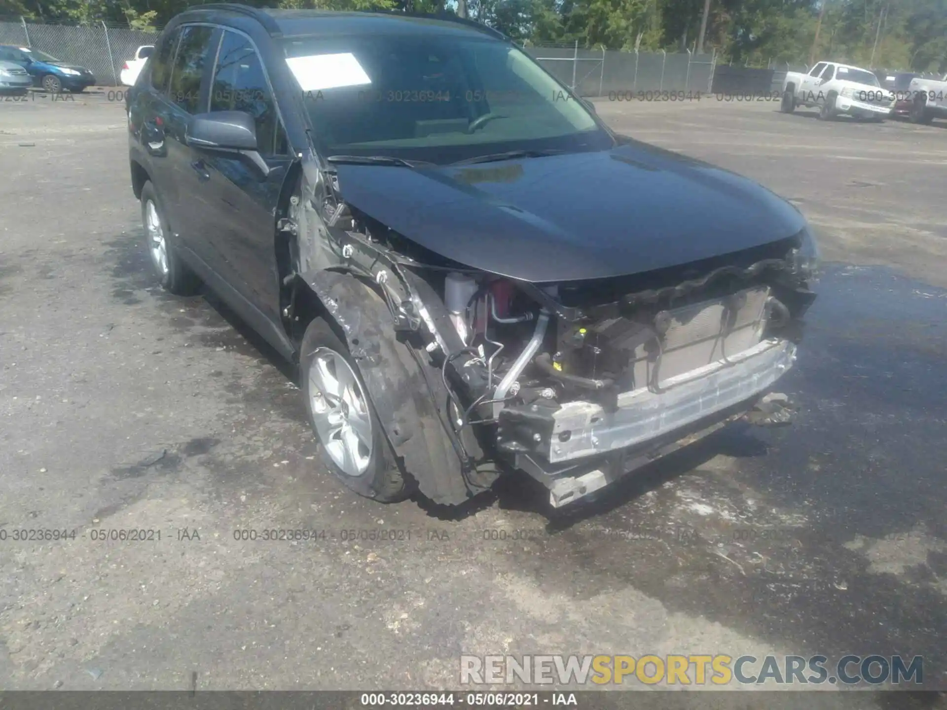 6 Photograph of a damaged car JTMRWRFV9KD505625 TOYOTA RAV4 2019