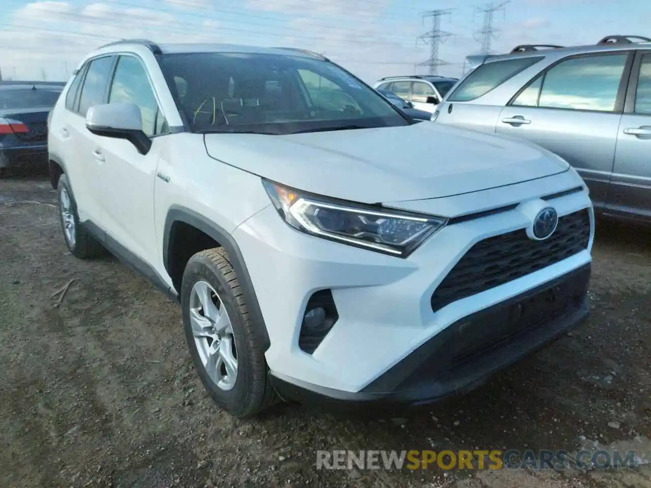 1 Фотография поврежденного автомобиля JTMRWRFVXKD025237 TOYOTA RAV4 2019