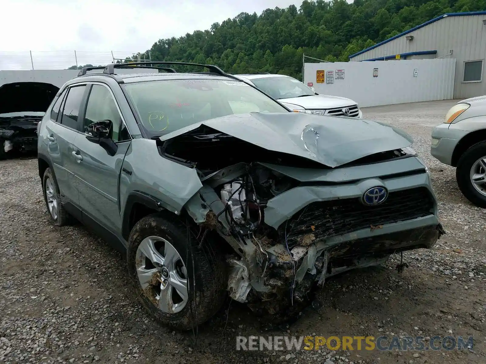 1 Фотография поврежденного автомобиля JTMRWRFVXKD032673 TOYOTA RAV4 2019