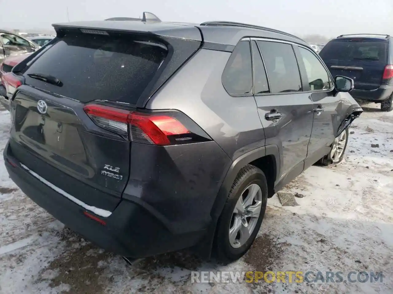 4 Фотография поврежденного автомобиля JTMRWRFVXKD501356 TOYOTA RAV4 2019