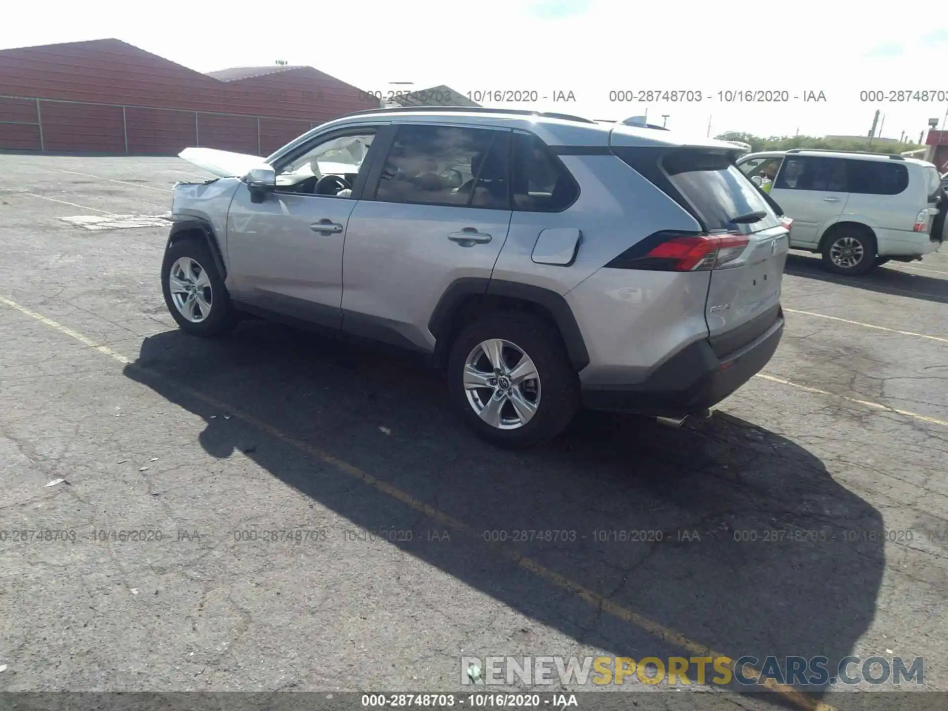 3 Photograph of a damaged car JTMW1RFV0KD003636 TOYOTA RAV4 2019