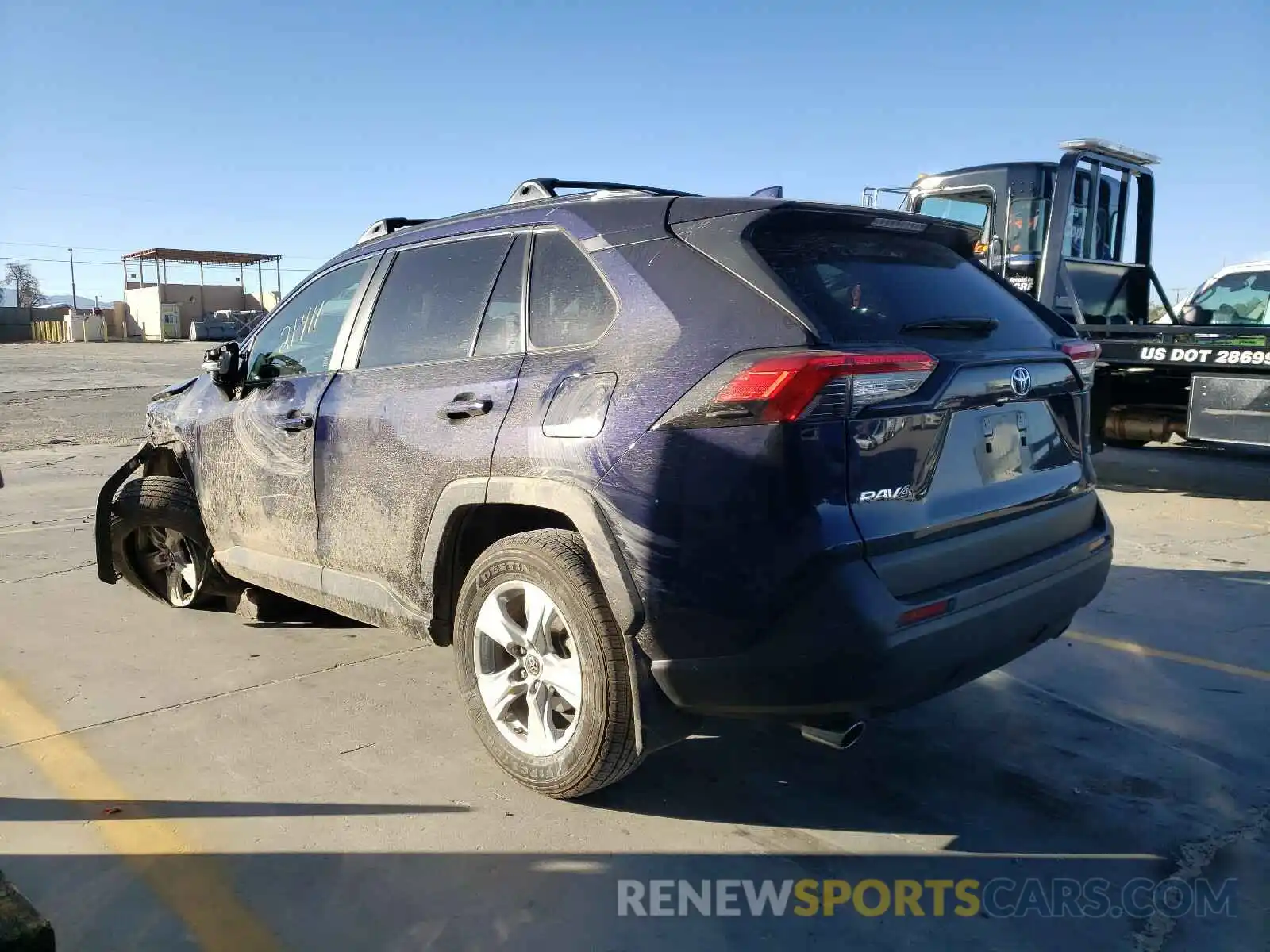 3 Photograph of a damaged car JTMW1RFV0KD003698 TOYOTA RAV4 2019