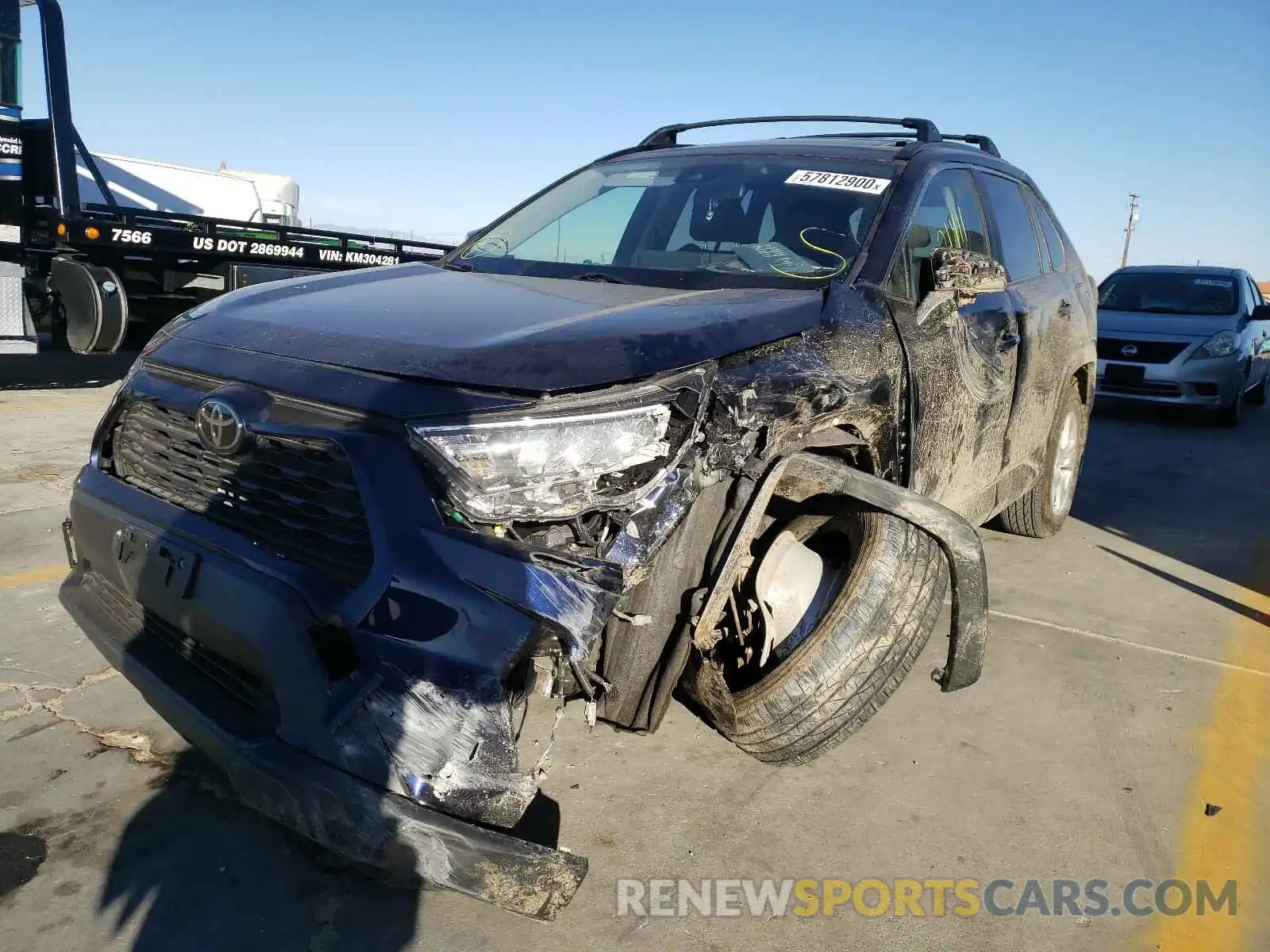 9 Photograph of a damaged car JTMW1RFV0KD003698 TOYOTA RAV4 2019