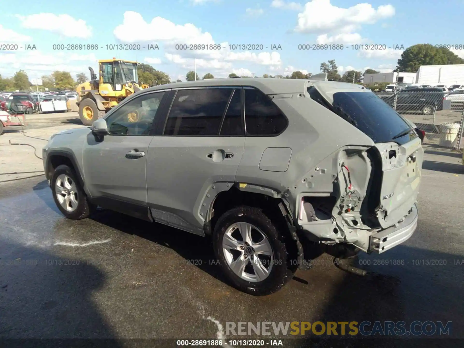 3 Photograph of a damaged car JTMW1RFV0KD005113 TOYOTA RAV4 2019