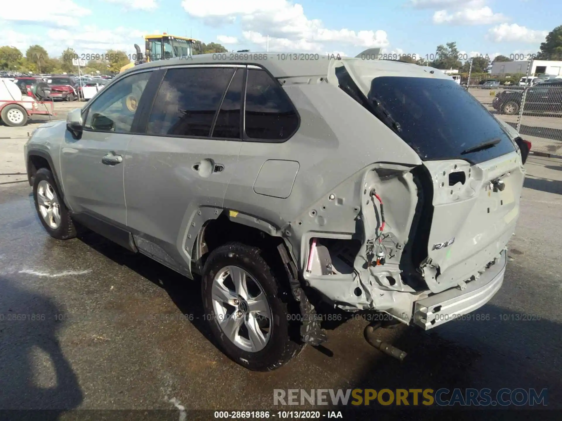 6 Photograph of a damaged car JTMW1RFV0KD005113 TOYOTA RAV4 2019