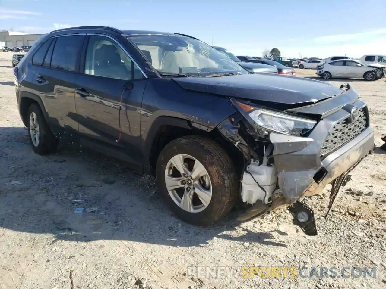 1 Photograph of a damaged car JTMW1RFV0KD010019 TOYOTA RAV4 2019