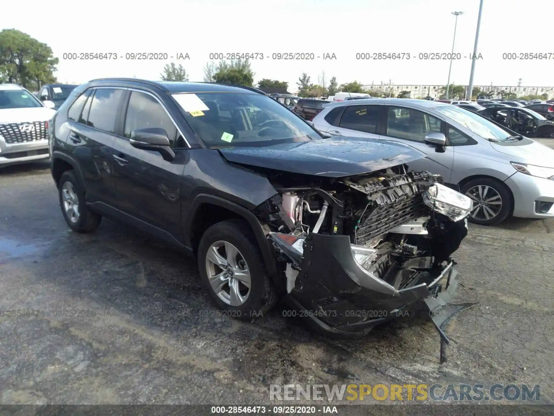 1 Фотография поврежденного автомобиля JTMW1RFV0KD010621 TOYOTA RAV4 2019