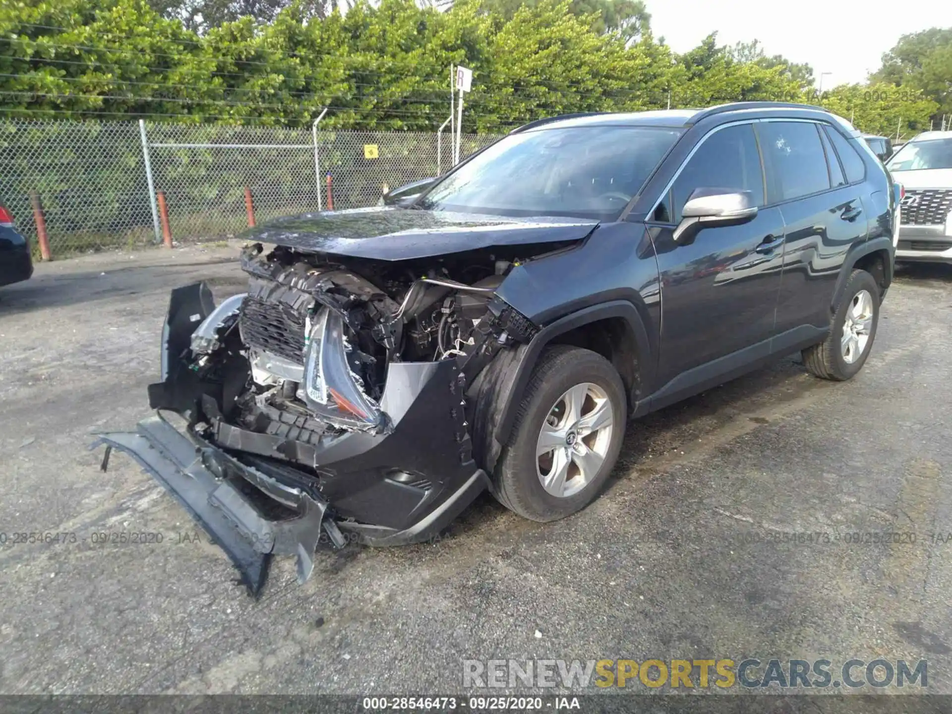 2 Фотография поврежденного автомобиля JTMW1RFV0KD010621 TOYOTA RAV4 2019