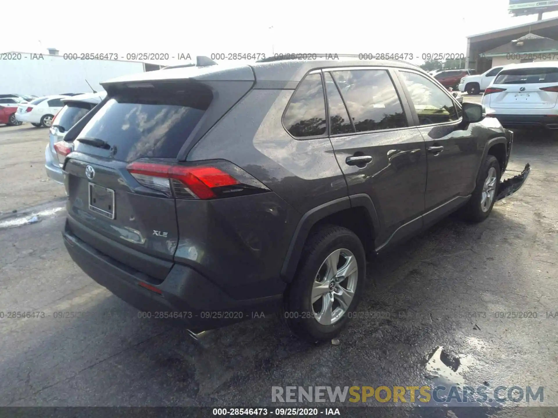 4 Фотография поврежденного автомобиля JTMW1RFV0KD010621 TOYOTA RAV4 2019