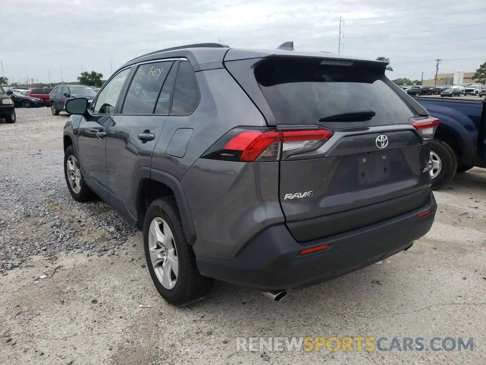 3 Photograph of a damaged car JTMW1RFV0KD011364 TOYOTA RAV4 2019