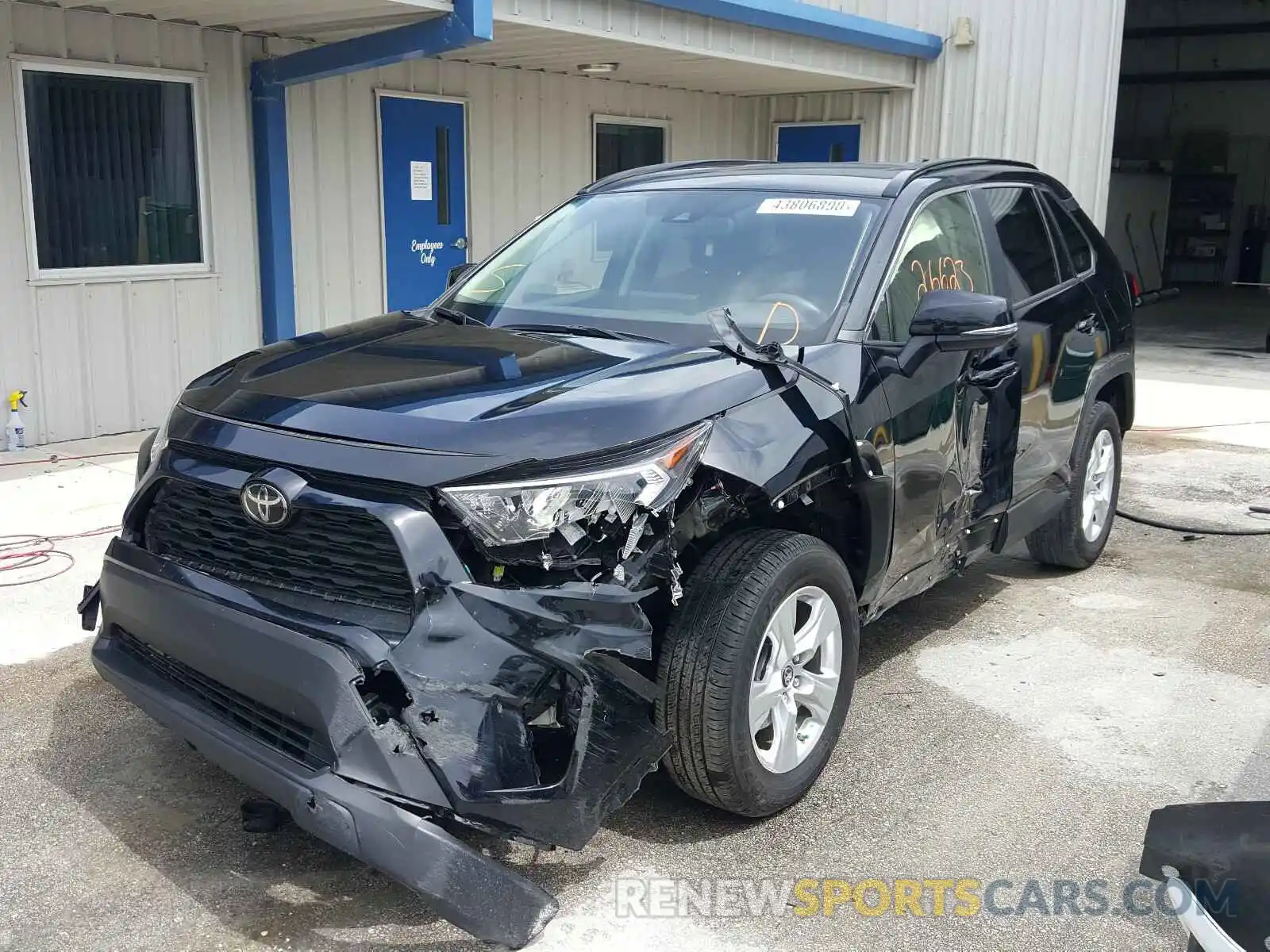 2 Photograph of a damaged car JTMW1RFV0KD011610 TOYOTA RAV4 2019