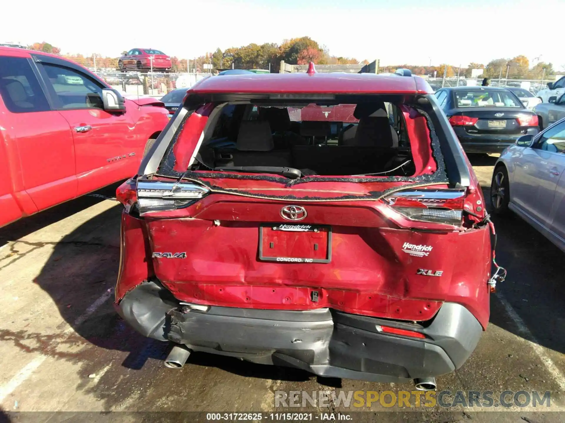 6 Photograph of a damaged car JTMW1RFV0KD011932 TOYOTA RAV4 2019