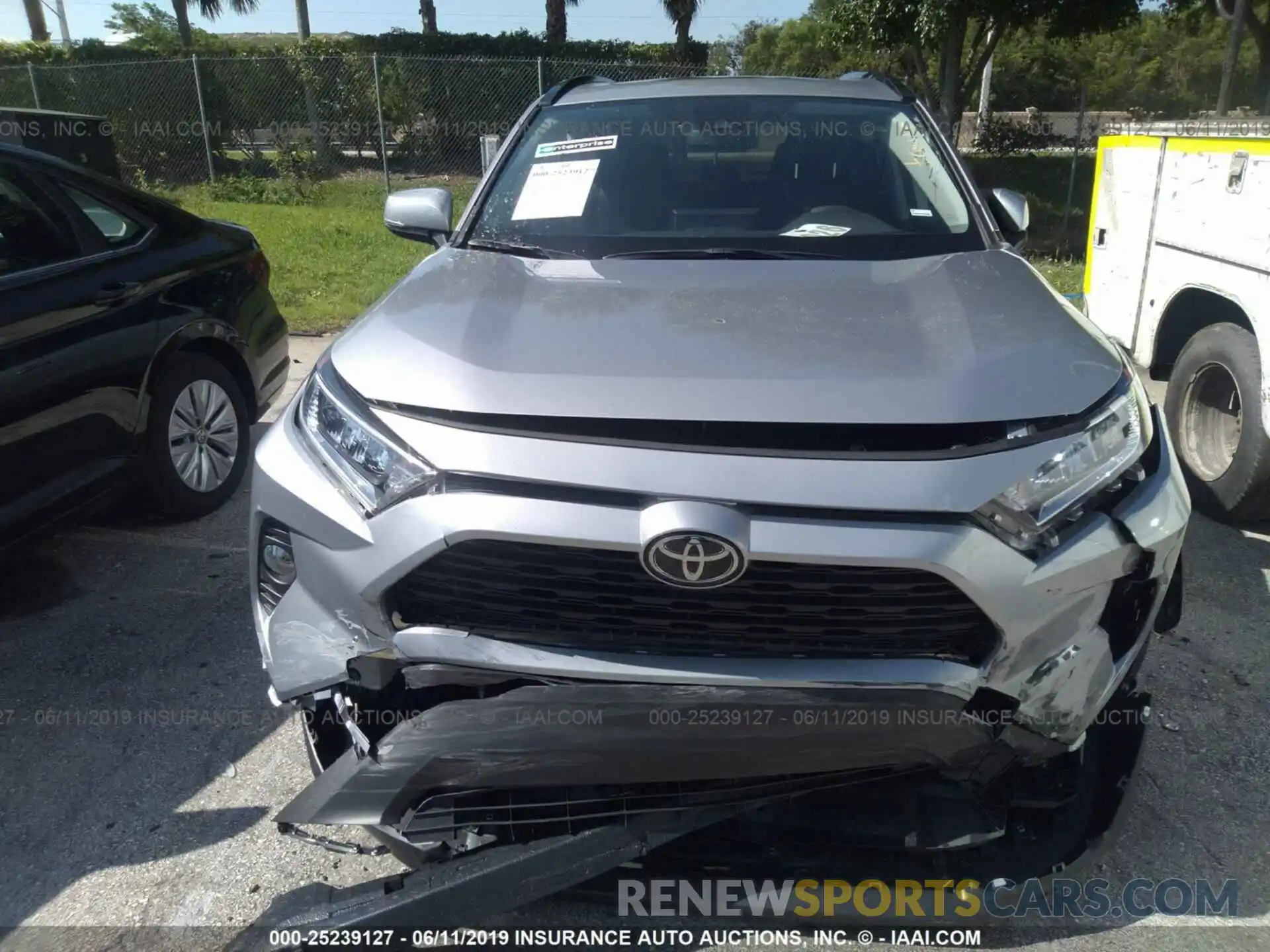 6 Photograph of a damaged car JTMW1RFV0KD012157 TOYOTA RAV4 2019