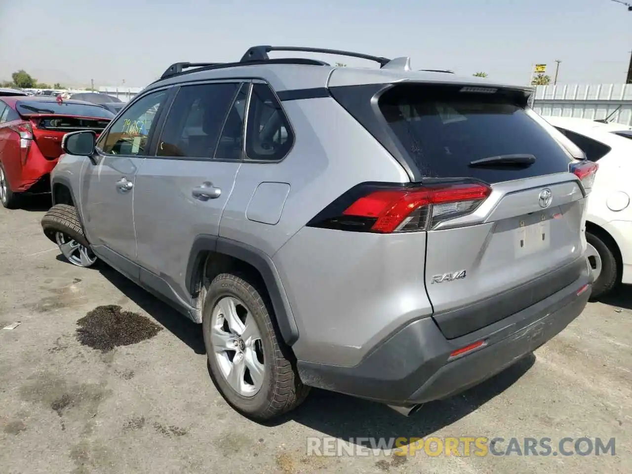 3 Photograph of a damaged car JTMW1RFV0KD014023 TOYOTA RAV4 2019