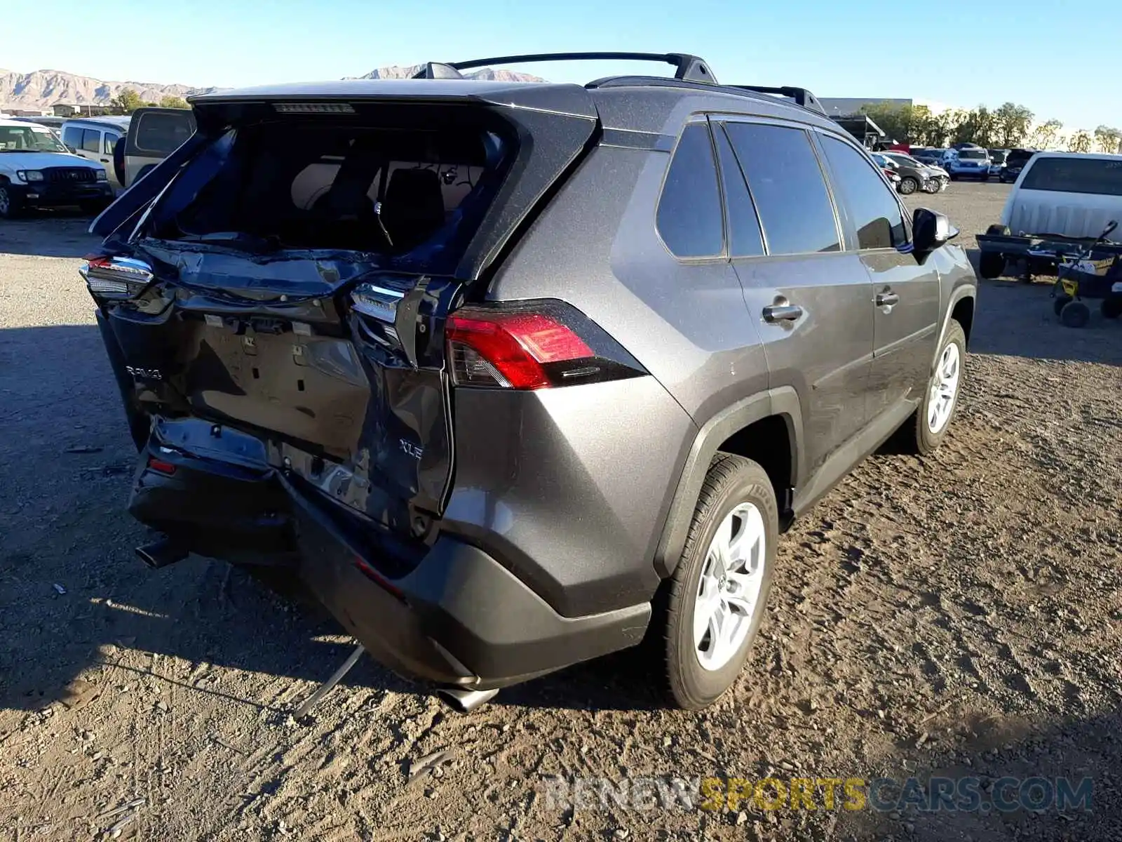 4 Photograph of a damaged car JTMW1RFV0KD014426 TOYOTA RAV4 2019